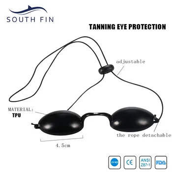 

Tanning Bed Sun Tanning Machine Red Light Beauty Cabin Goggles Anti-UV Light Wave Blue Red Purple Light Goggles