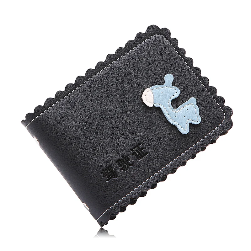 

Cute Fashion Little Donkey Passport Cover Driver License Bag Car Driving Document Credit Card Holder Wallet Case For Women Men