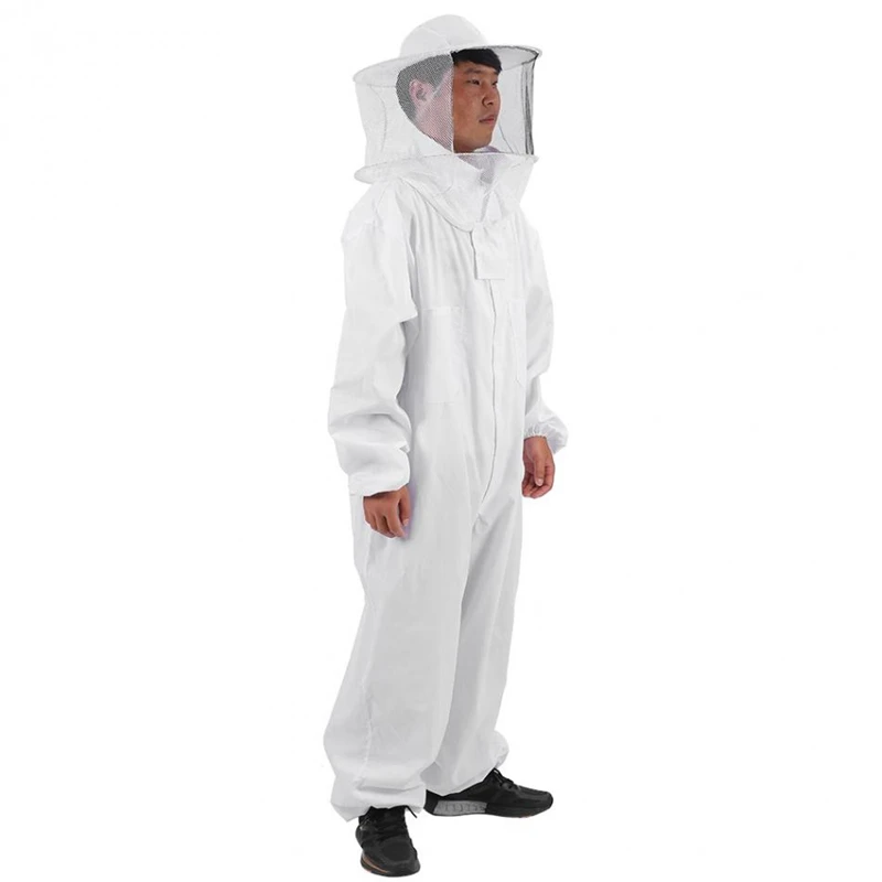 Топ!-костюм пчеловода из хлопка, профессиональные перчатки для удаления пчеловодства, шляпа, одежда, защитный костюм, оборудование для пчеловодства