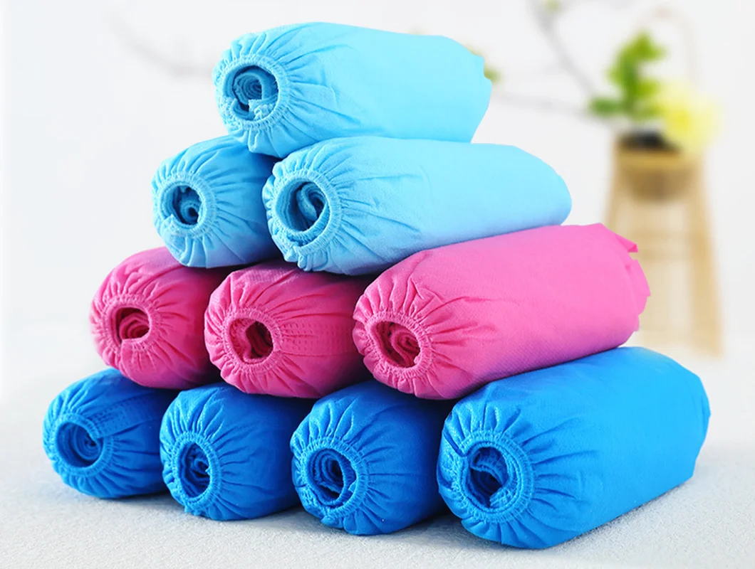 

Одноразовые нетканые чехлы для обуви, Нескользящие водонепроницаемые чехлы для обуви для дома, гостиницы, ботинок, 100 шт.