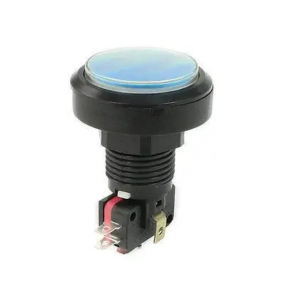 

AC 125V/250V 15A NC NO Illuminated Blue Momentary Pushbutton Switch