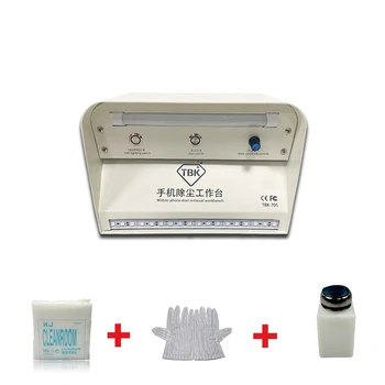 

LY-TBK-705 Mini desktop mobile phone dust removal workbench Dust Free Clean Room Cleaner For Mobile Phone LCD Repair