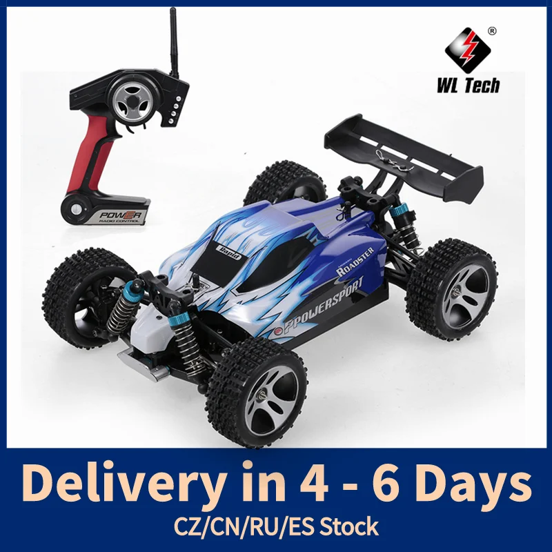 Wltoys A959 1:18 Радиоуправляемая машина 2 4 ГГц внедорожные радиоуправляемые грузовики