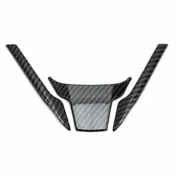 

Carbon Fiber Style Steering Wheel Cover Trim Decor For Honda Civic 2016-19 Suitable For Left Hand Driving