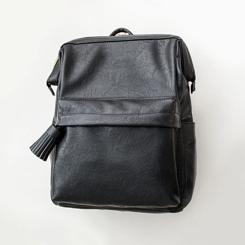 Lequeen сумка для подгузников, рюкзак для мам, сумка для путешествий, сумка для кормления, несколько подгузников, сумка для детской коляски с бесплатным подарком из искусственной кожи - Цвет: black
