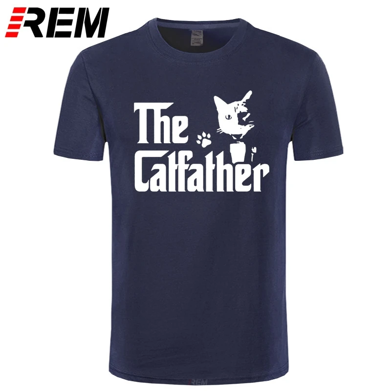 The CatFather Father Of Cats Dad Funny 