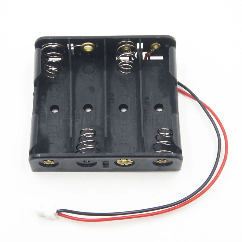 6V4AA4xAAbatteryholderwithJSTconnectorforarduinoBatterybox