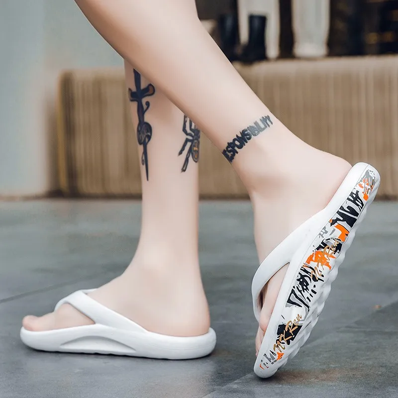 تنفس الشاطئ شبشب رجالي حجم كبير للجنسين الوجه يتخبط الصيف الترفيه الشرائح أحذية رجالي خفيفة الوزن الصنادل الناعمة Zapatillas