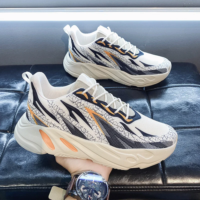 Горячая Распродажа светильник мужские кроссовки удобные дышащие Повседневная