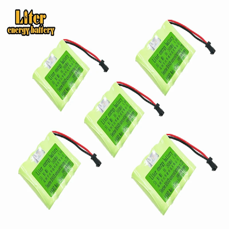 5PCS Ni-MH 4.8V 2800mAh Remote Control toy electric lighting security facilities AA battery RC TOYS group | Электроника