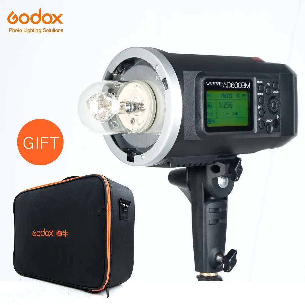 Godox Wistro AD600BM Bowens Mount 600W GN87 HSS 1/8000s Sync Outdoor Flash с 2 4G беспроводной системой X встроенный