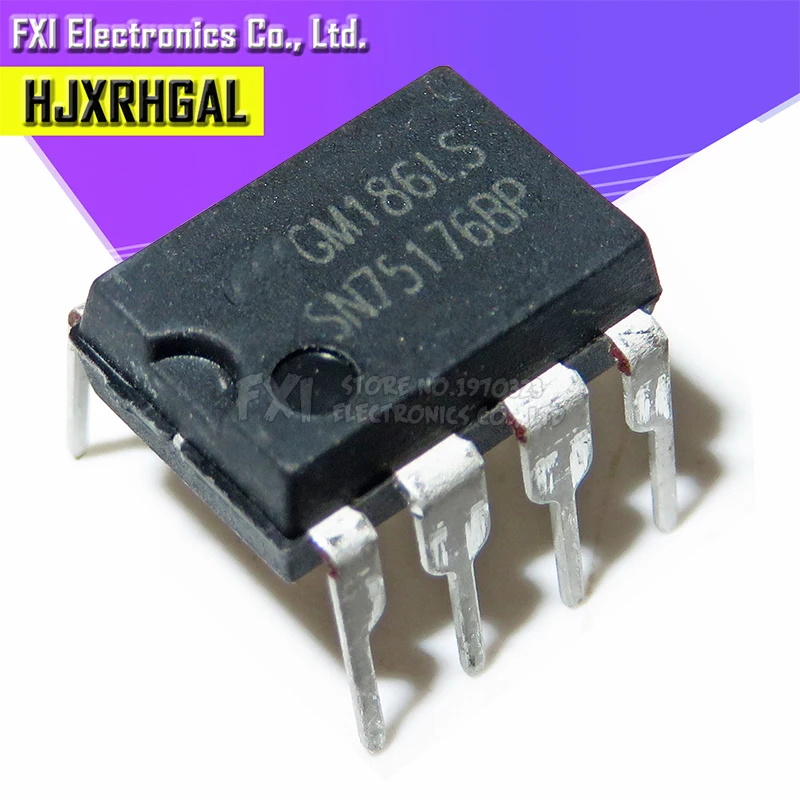 100 шт. SN75176BP DIP8 SN75176 DIP 75176 автобусный трансивер | Электронные компоненты и