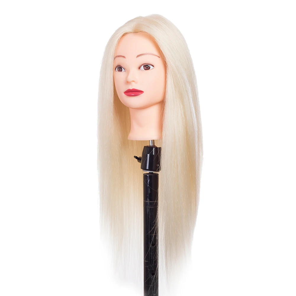 85% Real Human Hair Mannequin Head for Hairdressing Training Hairstyles  Practice