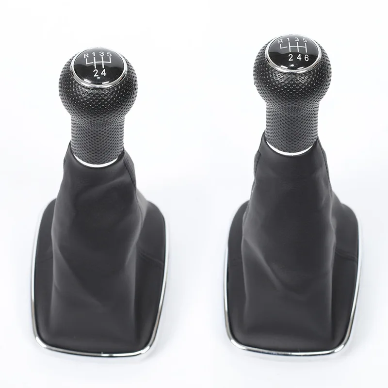 Car Gear Shift Knob Automatic Gear Dust Cover 12mm Car Gear Shift Knob Gaiter Boot For Volkswagen VW Golf 4 MK4 Bora Jetta GTI R32 2000 2001 2002 2003 2004 Accessories