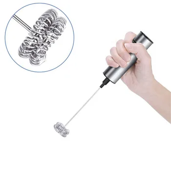 

Handheld Electric Stir Stick Blender Milk Frother Foamer Stiring Whisk Head Agitator Mixer Kitchen Coffee Stirrer Maker Tool