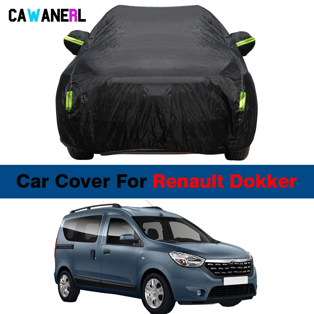 

Full Car Cover Outdoor Sun Shade Anti-UV Rain Snow Ice Dust Protection Cover Waterproof For Renault Dokker