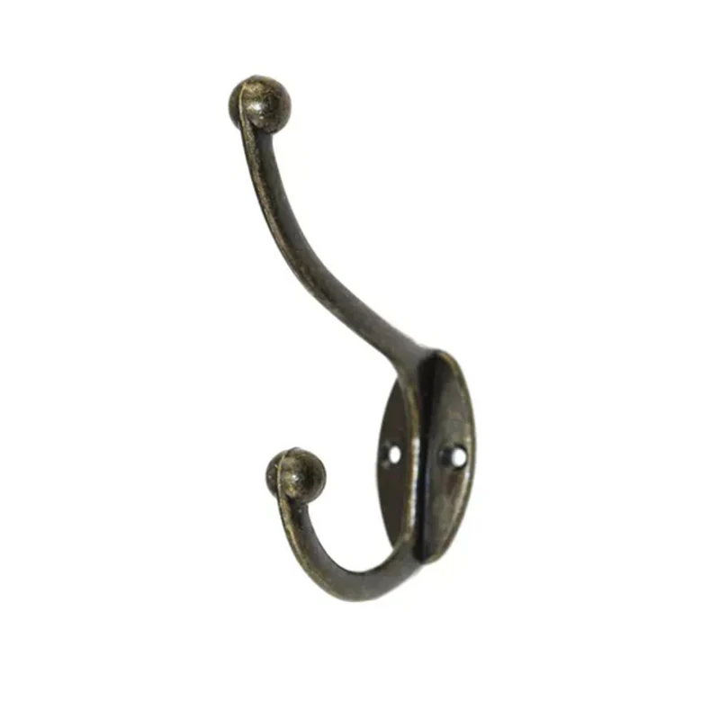 

20 pcs 98*50mm Antique Bronze hooks / rural American country style zinc alloy coat hanger hooks