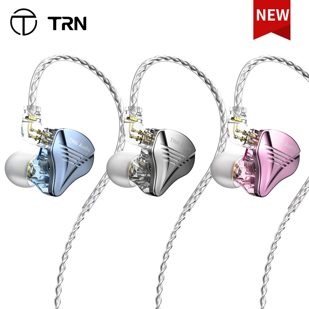 Новые Внутриканальные наушники TRN TA2 с 3 драйверами гибридные HIFI DJ монитор
