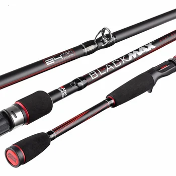 

Original Abu Garcia Brand Black Max BMAX Baitcasting Lure Fishing Rod 1.98m 2.13m 2.44m M Power Carbon Spinning Fishing Stick