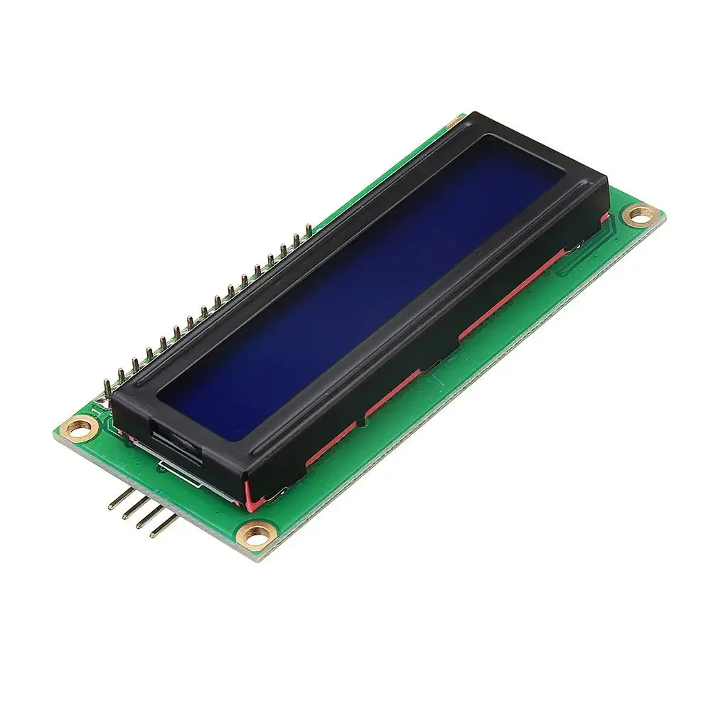 LCD1602 Символьный дисплей 16x2 Синий с I2C/SPI конвертером | Электронные компоненты и