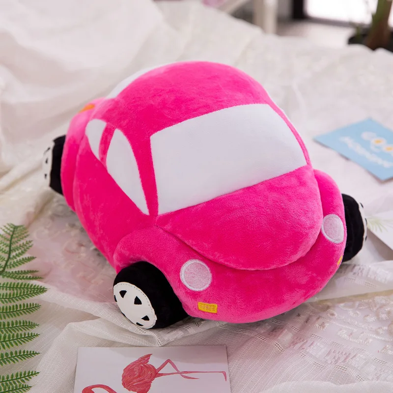35 см милые дети Kawaii автомобиль аниме модель Мягкие плюшевые игрушки для мальчиков детская игрушка подарок Brinquedos - Цвет: Розовый