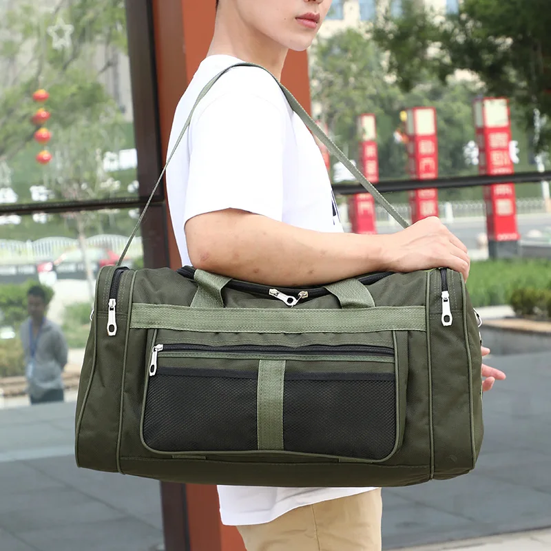 1 шт. на заказ, сумка для путешествий на одно плечо, Мужская Складная баллонная сумка для фитнеса, дорожная сумка