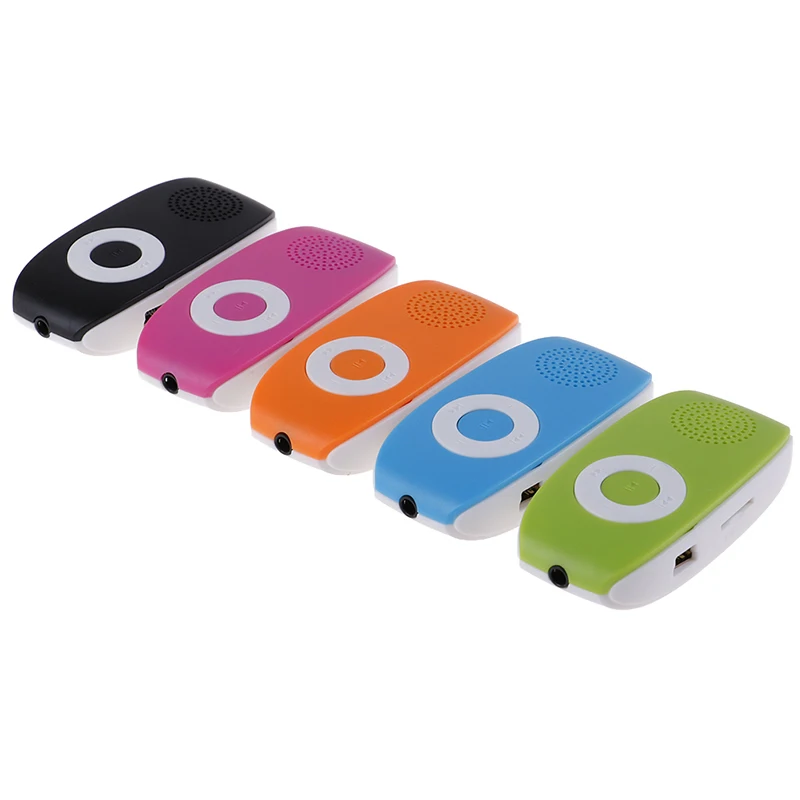 1 шт. MP3 музыкальный медиа детский аудио музыкальный плеер клип USB mp3-плеер Поддержка SD TF карта 32 Гб спортивный музыкальный медиа встроенный динамик