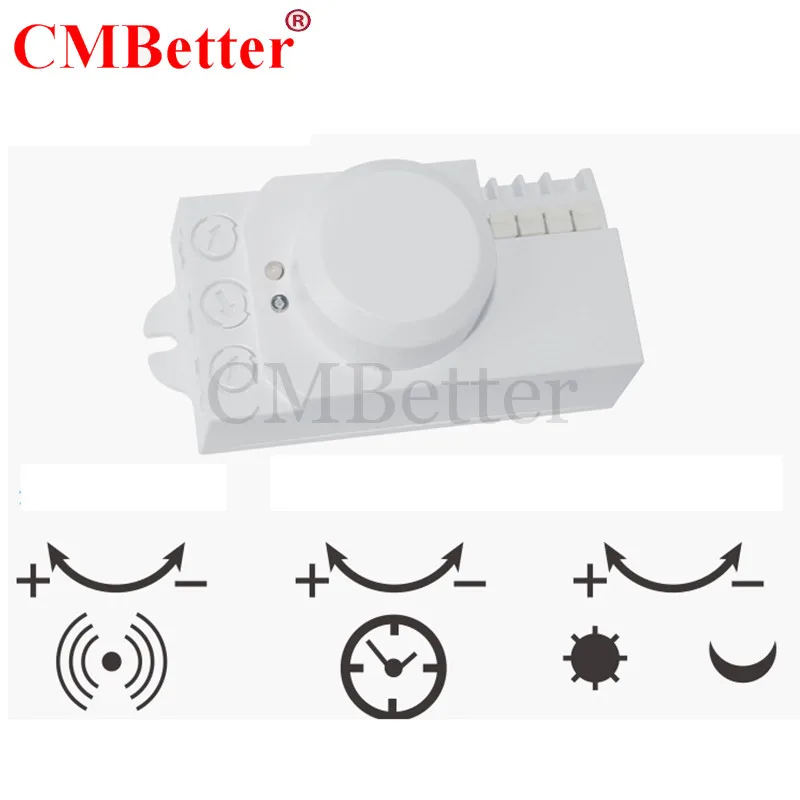 Microwave Radar Sensor Switch Auto Induction Microwave Motion Sensor Detector For energy saving lighting ,Fluorescent and led (8)