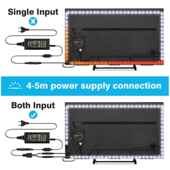 

DIY TV PC Dream Screen USB LED Strip HDTV Computer Monitor Backlight Addressable LED Strip Full Set DQ-Drop