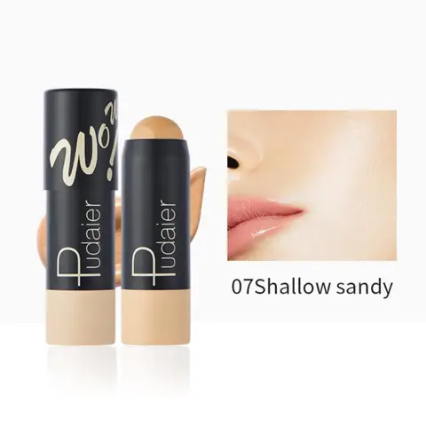 Foundation Concealer Stick Full Coverage Contour Face Makeup Lasting Foundation Base Hide Blemish Bronzer Cosmetic TSLM1