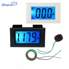 AC 1.999A/19.99A/100.0A Амперметр измеритель тока индикатор тестирование монитор CT белый черный ЖК-экран указатель Замена Калибр