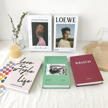

Loewe Fake Book Magazine Simple Modern English Fake Book Decoration Northern European Style Ins Photography Decorative Book