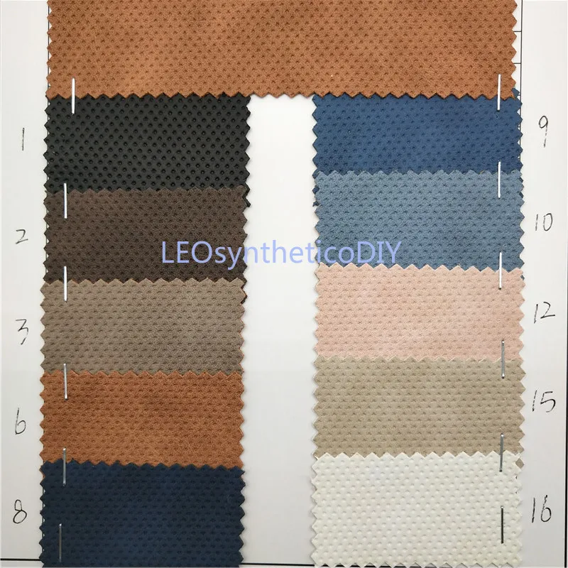 91x134cm Embossed Dots Matt Faux Leather Fabric, Synthetic Leather Fabric, PU Leather Fabric for Bows DIY accessories P1243
