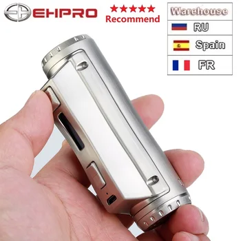 

Ehpro Cold Steel 100 120W TC Box MOD with 120W max output & 0.0018S Ultrafast firing speed ecig vape mod VS drag 2/mini mod