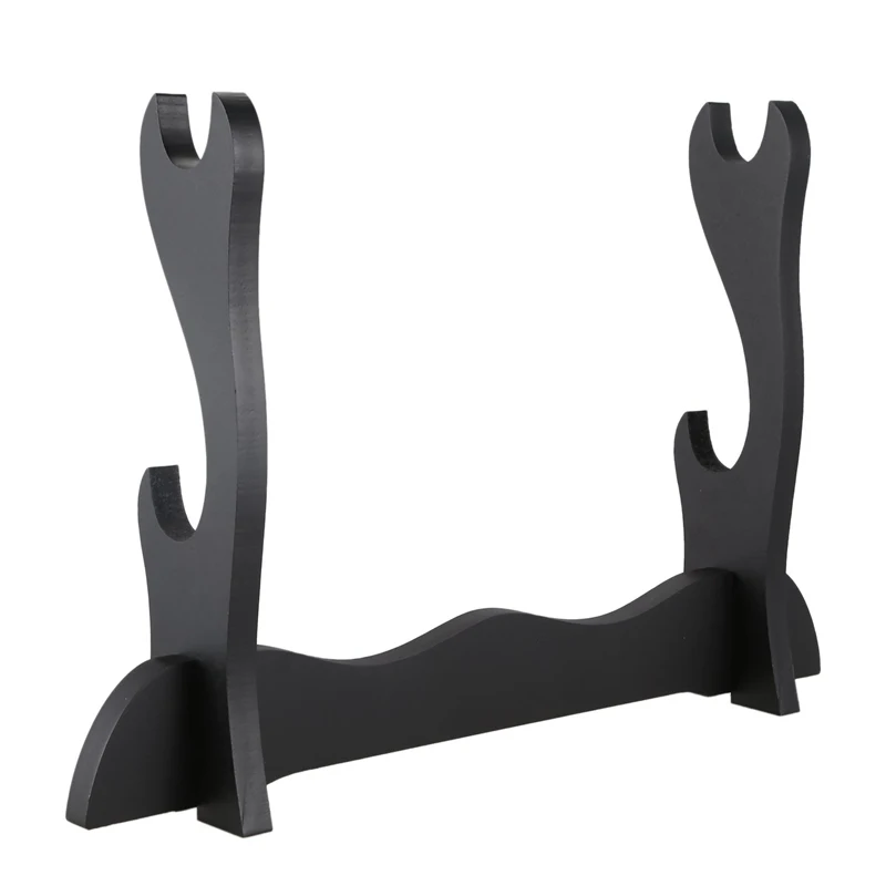 2 stage support stand for Samurai Katana Sword Wakizashi Baton