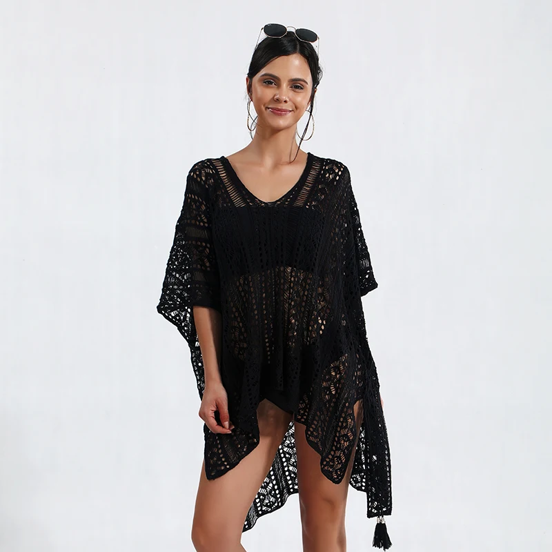 BOKAMODA 2019 New Summer Womens Beach Wear Cover up Swimwear Bikini Lace Floral Long Maxi Beach Dress BOKAMODA 2019 New Summer Womens Beach Wear Cover up Swimwear Bikini Lace Floral Long Maxi Beach Dress