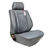 19-07 Gray BOOST для Mitsubishi Pajero 2003 автомобильный чехол V75 чехол для сиденья автомобиля полный комплект 7 сидений левый руль вождения - Название цвета: 19-07 Gray