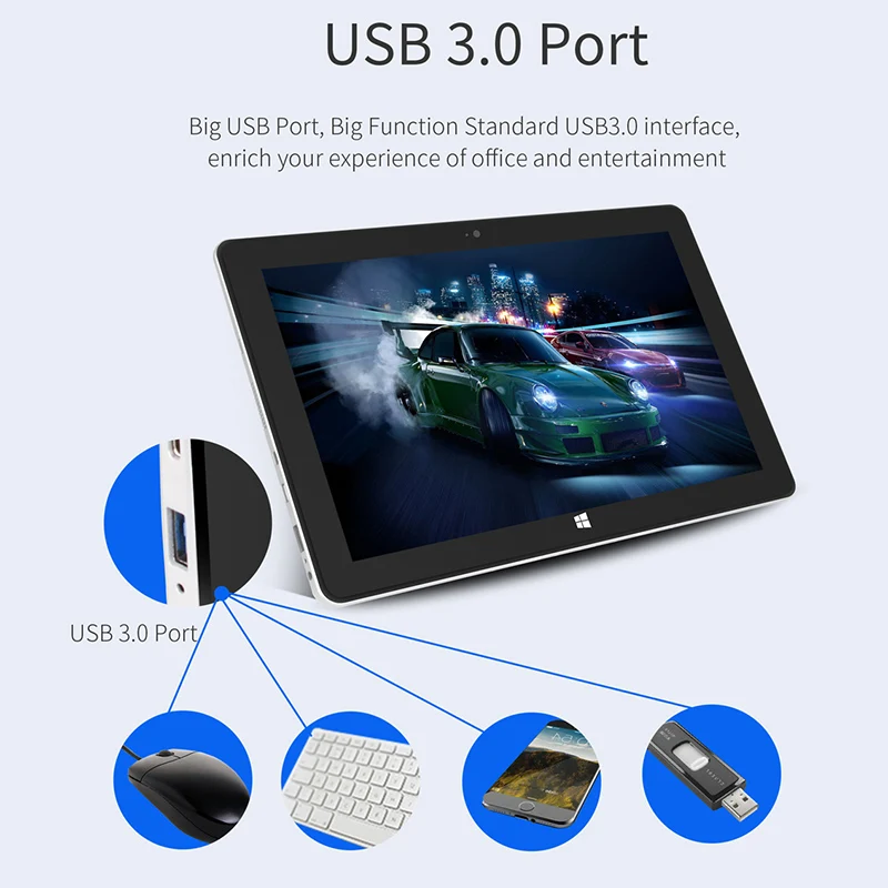 Джемпер Ezpad 6 Pro 2 в 1 планшет 11,6 дюймов 1080P Ips экран 6 ГБ Ddr3 64 Гб Emmc Apollo Lake N3450 Windows 10 планшетный ПК