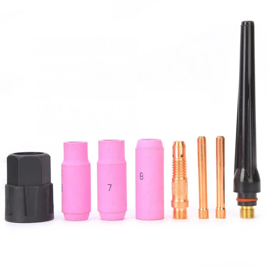 Tig Welding Torches TIG/WP-26VF Arc Welding Kit Flexible Valve Ergonomic Welding Torch with 4m Wire