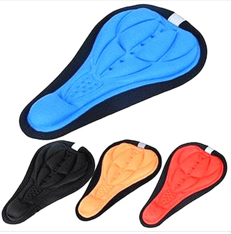 3D Силиконовый гелевый Чехол на седло велосипеда чехол сиденье для горного мягкая