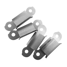 4 قطعة السرير الساخن الزجاج منصة تثبيت الإصلاح المشبك كليب الفولاذ المقاوم للصدأ ل Ultimaker 2 Creality 10 اندر 3 E12 a8 A6 3D طابعة(China)