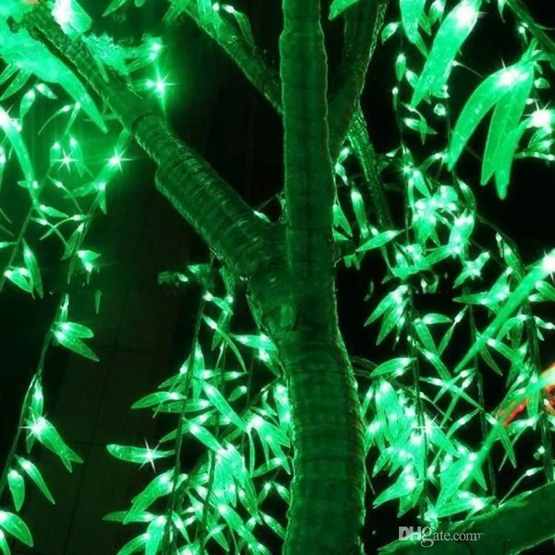 Garden Decorations LED Willow Tree Light LED 1152pcs LEDs 2m/6.6FT Rainproof Indoor Outdoor Use fairy garden Christmas decoratio