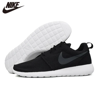 

Original NIKE ROSHE RUN Mens Running Outdoor Sports Shoes Comfortable Black Casual Shoes 511881-020
