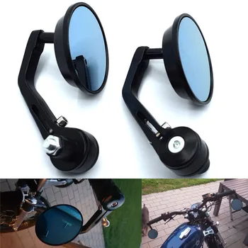 

Universal motorcycle 7/8" 22mm handlebar end rearview mirrors FOR Suzuki GSF1250 GSR600 GSR750 GSX650F GSXR1000 GSXR600