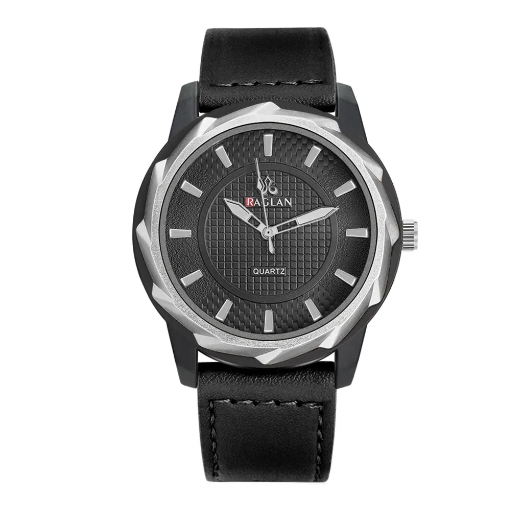 

Man quartz wristwatches Montre homme RAGLAN Women Men Top Luxury Fashion Casual leather Belt Quartz Wrist Watch Reloj hombre%62