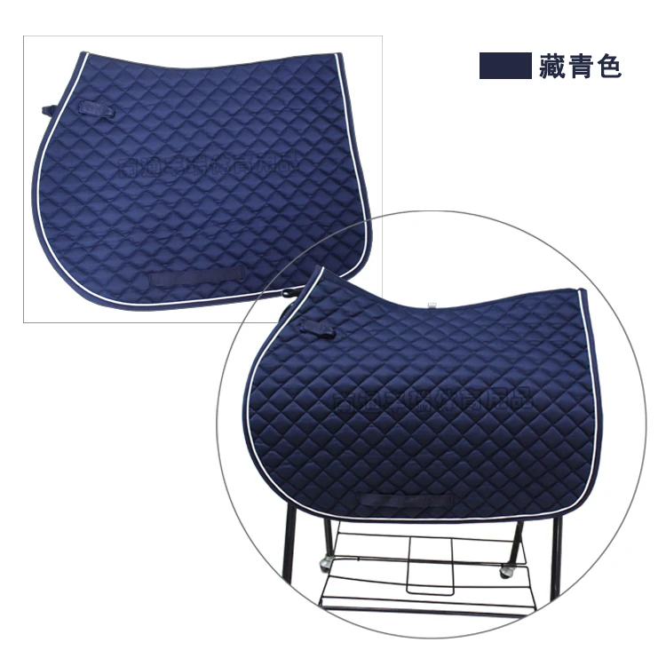 Equestrian Thick Sweat Drawer Shock Absorption Pad Obstacle Saddle Pad Comprehensive Pommel Harness Supplies Horse Saddle