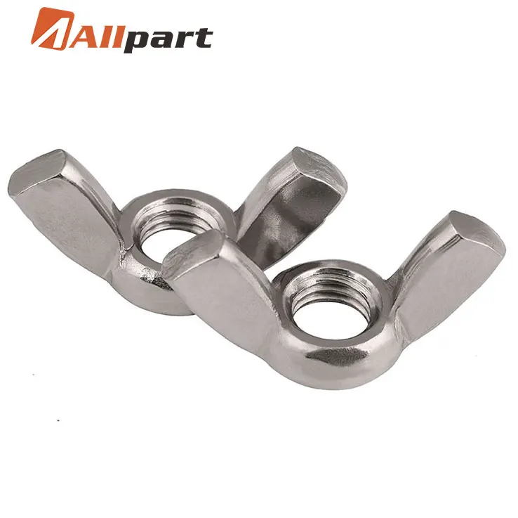 M3 M4 M5 M6 M8 M10 M12 Tye A Squate Wing Nut 304 бабочки из нержавеющей стали ручная затяжка гайки DIN315