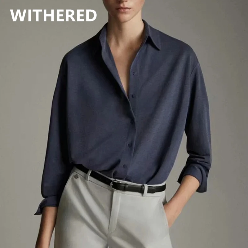 Dave&Di england style office lady simple solid cotton elegant blouse women blusas mujer de moda 2020 loose shirts womens tops Dave&Di england style office lady simple solid cotton elegant blouse women blusas mujer de moda 2020 loose shirts womens tops