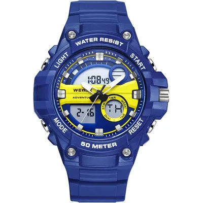 Weide спортивные электронные часы модные трендовые студенческие часы мужские многофункциональные спортивные водонепроницаемые цветные наручные часы женские - Цвет: color 2