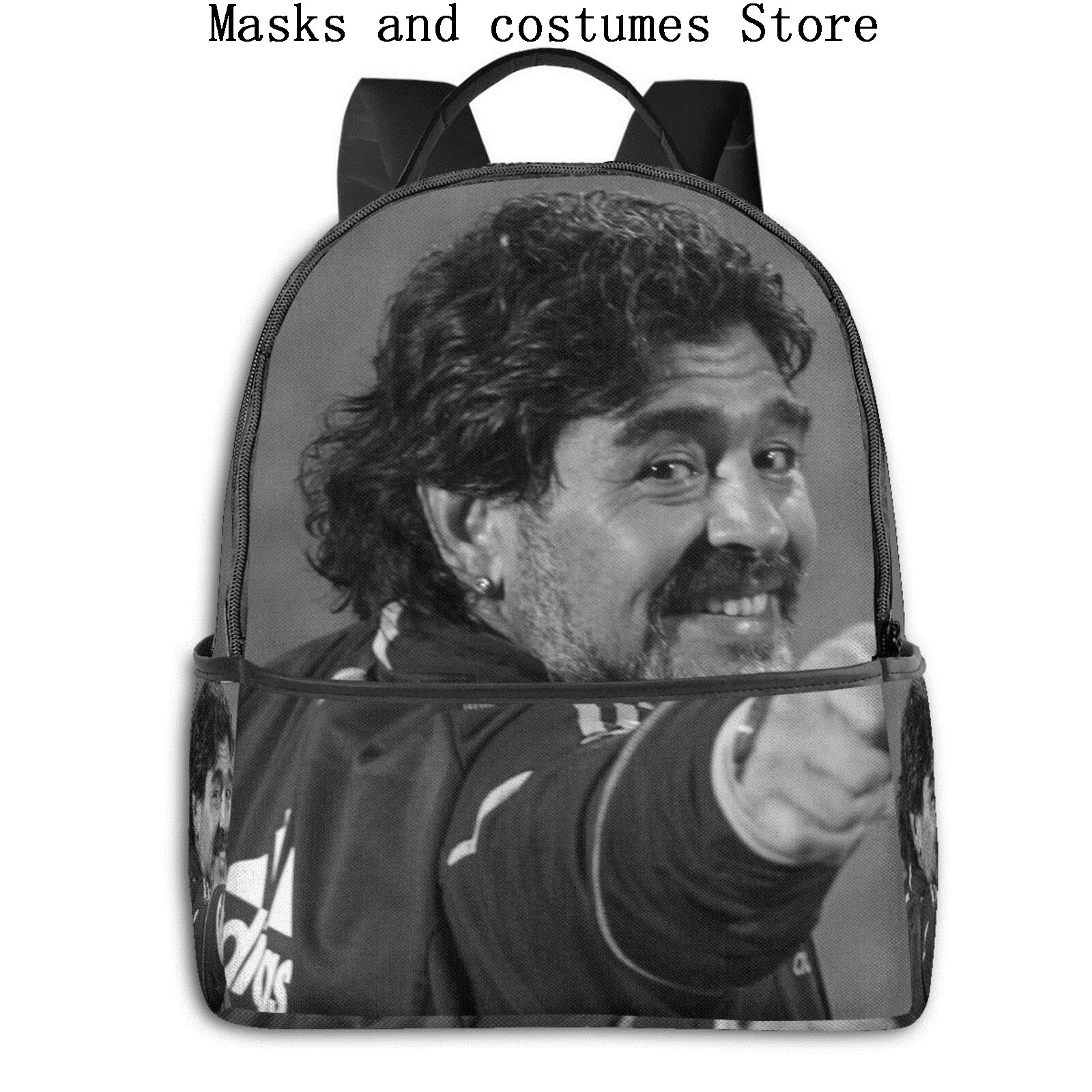 Mochila con impresión 3d de Argentina Estrella Fútbol, bolsón escolar para niños, lavable, nuevo diseño personalizado|Mochilas| - AliExpress